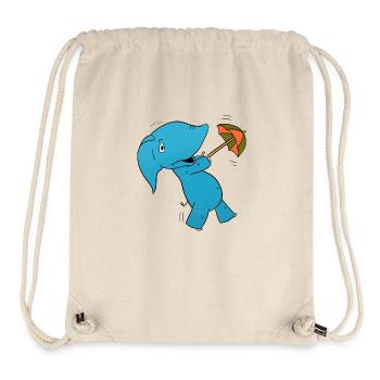 Elephant Umbrella - Stanley/Stella Recycled Gym Bag - natural - Front