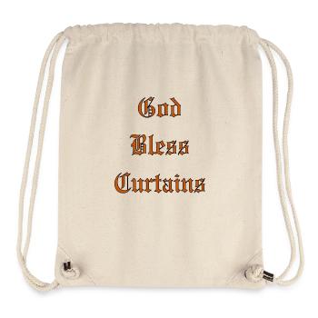 GodBlessRideaux - Sac à cordon recyclé Stanley/Stella - blanc naturel - Devant