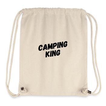 Camping roi - Sac à cordon recyclé Stanley/Stella - blanc naturel - Devant
