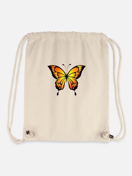 papillon - Sac à cordon recyclé Stanley/Stella - blanc naturel