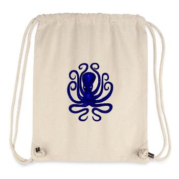 Squid - Octopus - Stanley/Stella Recycled Gym Bag - natural - Front