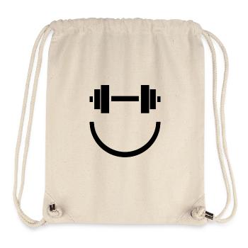 Smile Gains - Stanley/Stella Recycled Gym Bag - natural - Front