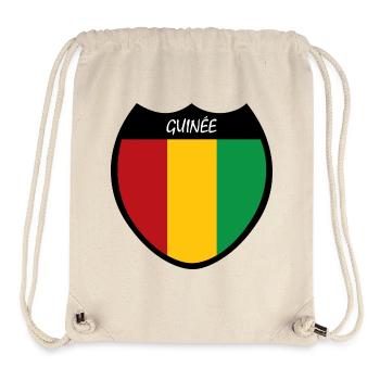 Guinée - Sac à cordon recyclé Stanley/Stella - blanc naturel - Devant