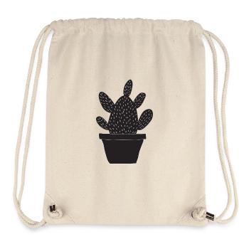 CACTUS - Sac à cordon recyclé Stanley/Stella - blanc naturel - Devant