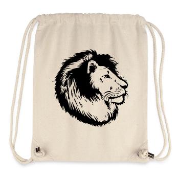 lion - Stanley/Stella recycelter Gym Bag - Naturweiß - Vorne
