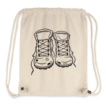 Wandern, Wanderschuhe, Hiking, walking shoes - Stanley/Stella recycelter Gym Bag - Naturweiß - Vorne