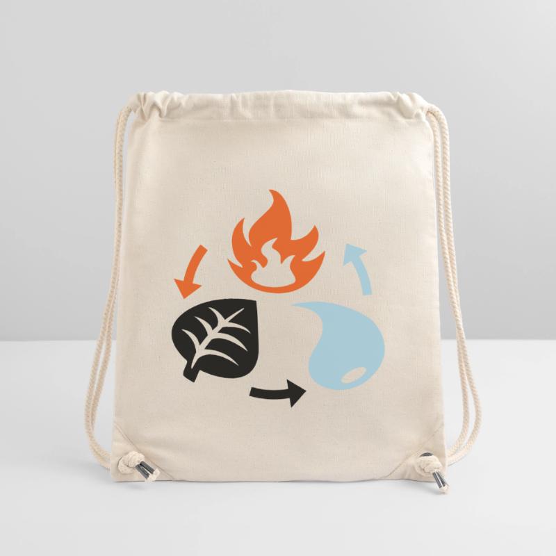 Fire, Water, Plant Elements Stanley/Stella Recycled Gym Bag
