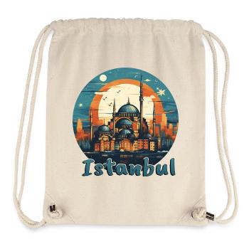 Istanbul Türkei Moschee Architektur - Stanley/Stella recycelter Gym Bag - Naturweiß - Vorne
