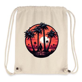 Beach / Island / Vacation / Summer / Sun / Sea - Stanley/Stella Recycled Gym Bag - natural - Front