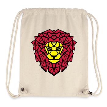 Loewe big cat - Stanley/Stella Recycled Gym Bag - natural - Front