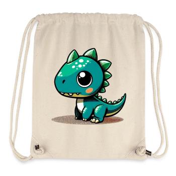 Dinosaure - Sac à cordon recyclé Stanley/Stella - blanc naturel - Devant