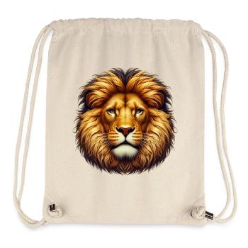 Lion - Stanley/Stella Recycled Gym Bag - natural - Front