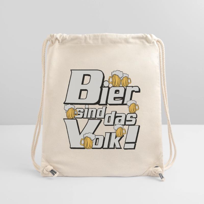 Bier , Bier Trinker , Bier sind das Volk (25) Stanley/Stella recycelter Gym Bag