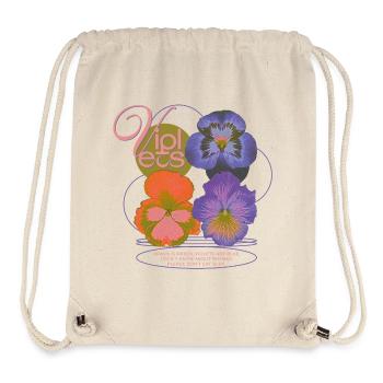 Violet's Poem Flower Humor - Stanley/Stella Recycled Gym Bag - natural - Front