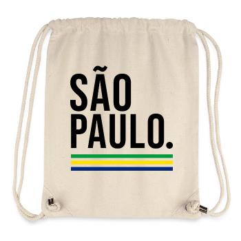 SÃO PAULO – Brazil Urban Colors - Stanley/Stella Recycled Gym Bag - natural - Front