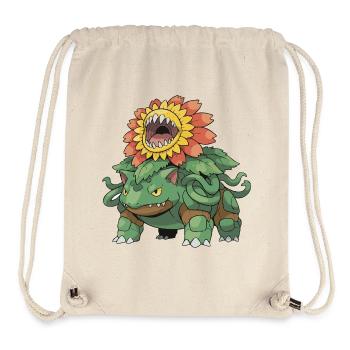 Sunflower Monster Beast - Stanley/Stella Recycled Gym Bag - natural - Front