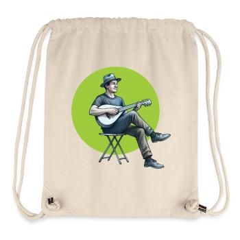 MANDOLIN - sound & vision - Stanley/Stella Recycled Gym Bag - natural - Front