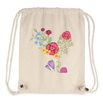 Frühling - Stanley/Stella recycelter Gym Bag - Naturweiß - Vorne