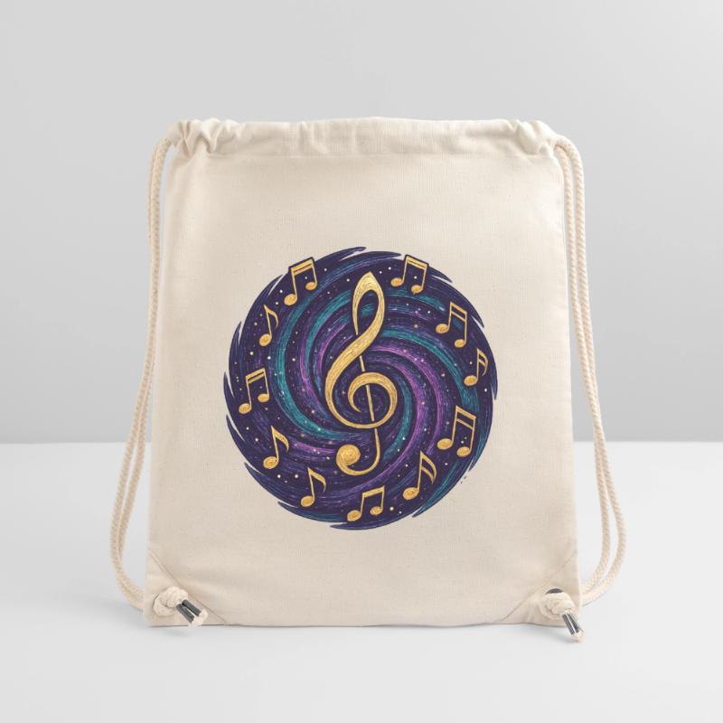 Cosmic Musical Notes Stanley/Stella Recycled Gym Bag