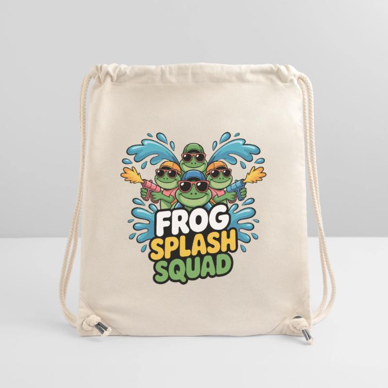 Frog Splash Squad Frog Crew Stanley/Stella Recycled Gym Bag