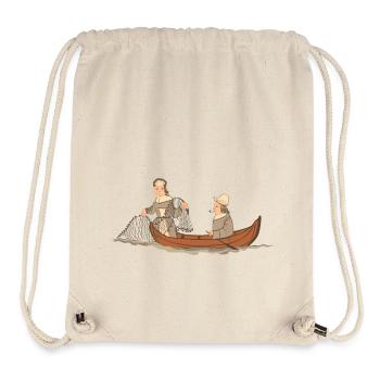 Gävle Fisherman - Stanley/Stella Recycled Gym Bag - natural - Front