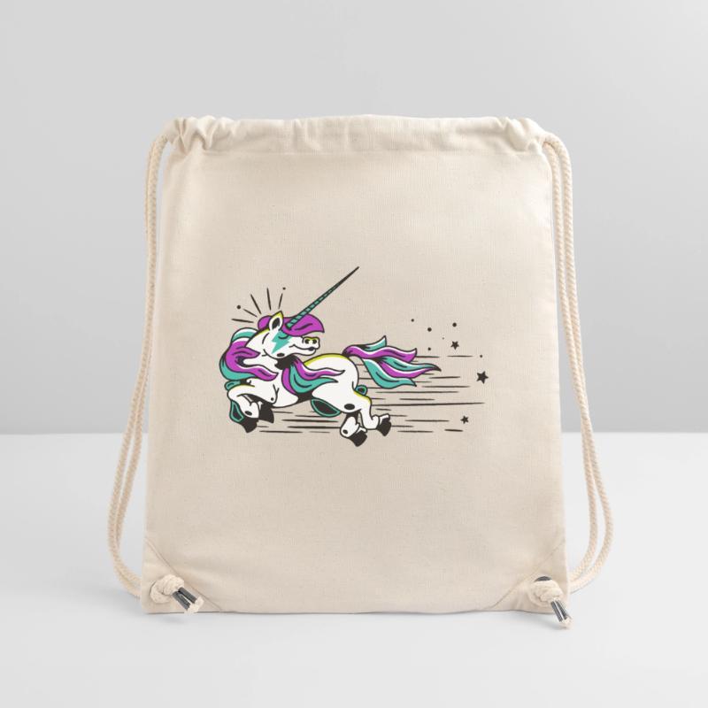 Fliegendes Einhorn Stanley/Stella recycelter Gym Bag