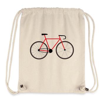 Road Bike Fixie Bike Bike - Stanley/Stella Recycled Gym Bag - natural - Front