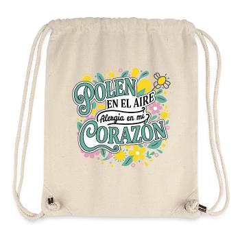 Pollen in the Air - Stanley/Stella Recycled Gym Bag - natural - Front