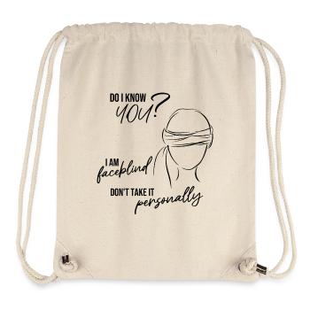 Do I Know you? - Stanley/Stella Recycled Gym Bag - natural - Front