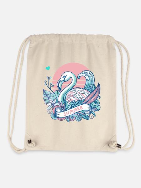 Summer Feeling - Stanley/Stella recycelter Gym Bag - Naturweiß