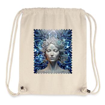 Kosmische Traumgöttin - Stanley/Stella recycelter Gym Bag - Naturweiß - Vorne