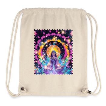 Mandala Meditation Aura - Stanley/Stella recycelter Gym Bag - Naturweiß - Vorne