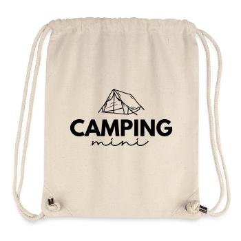 Partenaire de camping look maman et fils | Maman fille - Sac à cordon recyclé Stanley/Stella - blanc naturel - Devant