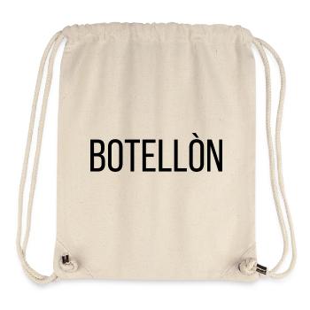 Botellón – Conception d’ambiances de fête amusantes et sociales - Sac à cordon recyclé Stanley/Stella - blanc naturel - Devant