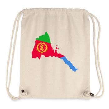eritrea collection - Stanley/Stella recycelter Gym Bag - Naturweiß - Vorne