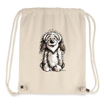 Havanais Chien - Chiens - Animal - Sac à cordon recyclé Stanley/Stella - blanc naturel - Devant