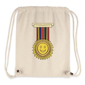 Smile Order / Award / Anniversary / Joy - Stanley/Stella Recycled Gym Bag - natural - Front