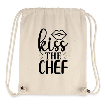 Embrasser le chef - Sac à cordon recyclé Stanley/Stella - blanc naturel - Devant