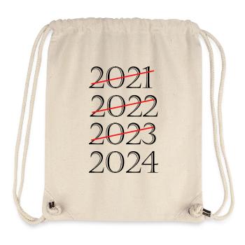meilleur vente bonne année 2023 2024 - Sac à cordon recyclé Stanley/Stella - blanc naturel - Devant
