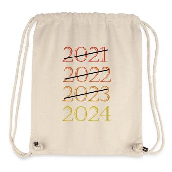 meilleur vente bonne année 2023 2024 - Sac à cordon recyclé Stanley/Stella - blanc naturel - Devant