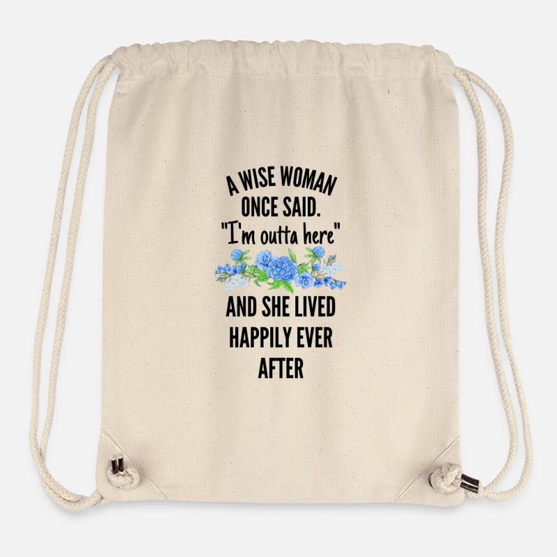 Abschiedsgeschenk für Kollegen, Abschiedsgeschenke - Stanley/Stella recycelter Gym Bag - Naturweiß
