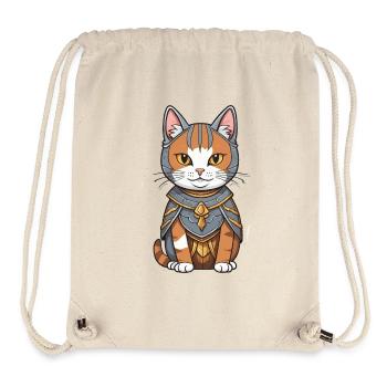 Sorcier du chat - Sac à cordon recyclé Stanley/Stella - blanc naturel - Devant