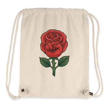 Rose Resist - Stanley/Stella Recycled Gym Bag - natural - Front