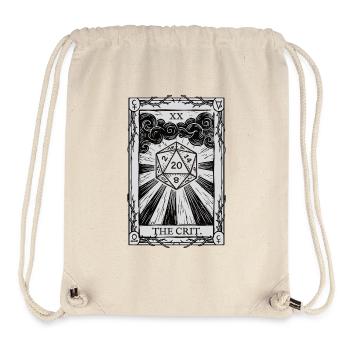 The crit Roleplayer Lucky Dice Tarot - Stanley/Stella Recycled Gym Bag - natural - Front