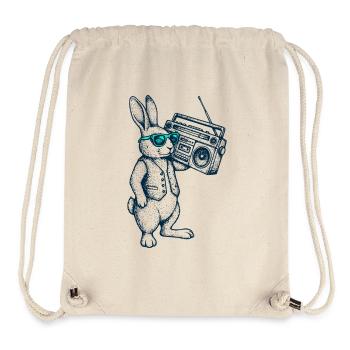 Boombox Easter Bunny - Stanley/Stella Recycled Gym Bag - natural - Front