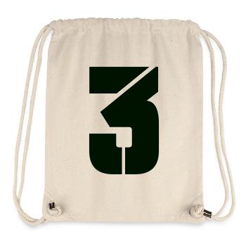 3 - Stanley/Stella Recycled Gym Bag - natural - Front