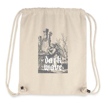Dark Wave Graveyard Raven - Stanley/Stella Recycled Gym Bag - natural - Front