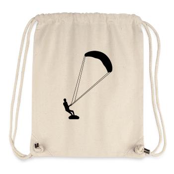 Kitesurf - Kiter - Stanley/Stella Recycled Gym Bag - natural - Front
