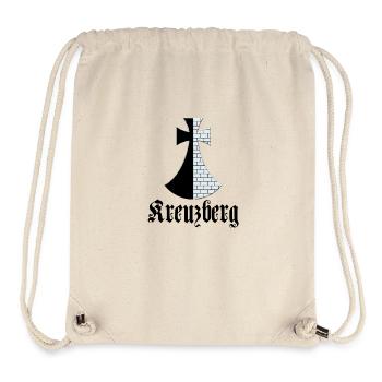 kreuzberg_wappen_dark - Stanley/Stella recycelter Gym Bag - Naturweiß - Vorne