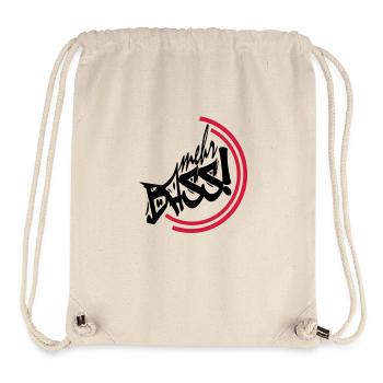 more bass - Stanley/Stella Recycled Gym Bag - natural - Front